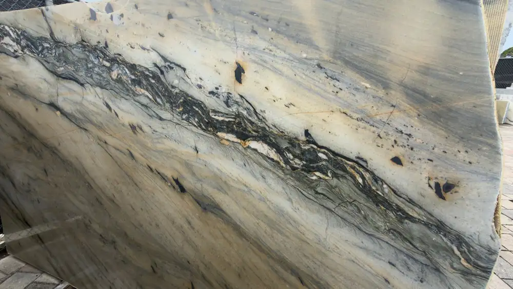 Magma Blue Quartzite slab