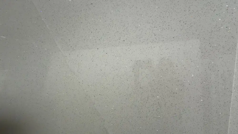 Sparkling White Quartz slab