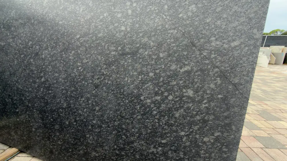 Steel Gray Leathered Granite slab