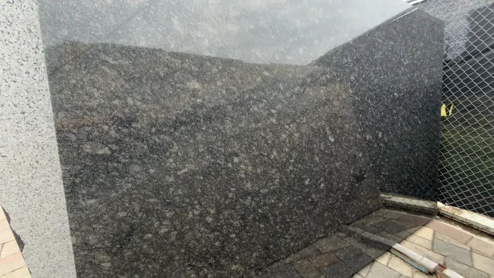 Steel Gray Granite slab