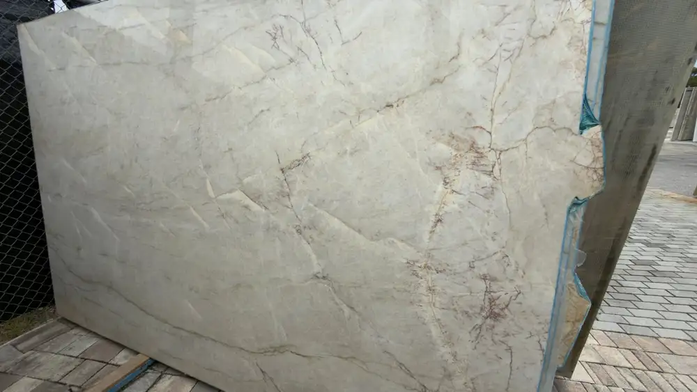 Taj Mahal Quartzite, slab 4 slab